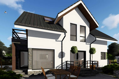 modele de case frumoase construite din zidarie de caramida sau bca