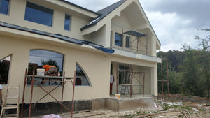 Application d'enduit décoratif siliconé pour la construction de la maison à Saftica thumbnail