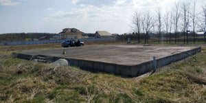 Construction de fondation de 320 mètres carrés pour un projet de maison à Snagov thumbnail