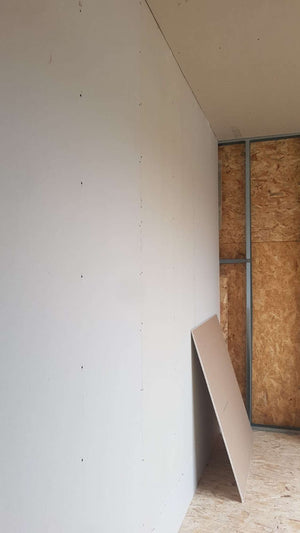 Cloisons intérieures pour les murs et les plafonds du projet de maison de 155 mètres carrés thumbnail