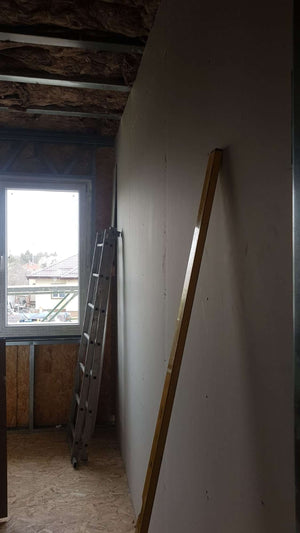 Cloisons intérieures pour les murs et les plafonds du projet de maison de 155 mètres carrés thumbnail