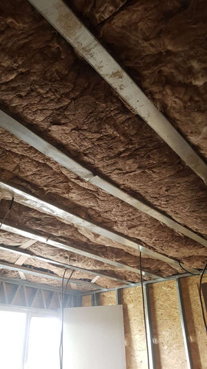 Cloisons intérieures pour les murs et les plafonds du projet de maison de 155 mètres carrés thumbnail