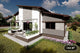 Maison Ossature Métallique Moderne 140 m2 Plain Pied 144-046 - image façade maison pierre 1