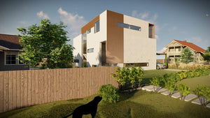 Maison en structure métallique à Otopeni, revêtement extérieur en fibrociment thumbnail