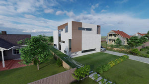 Imperméabilisation de la fondation et coulée de la dalle à la cote zéro pour la villa sur structure métallique thumbnail