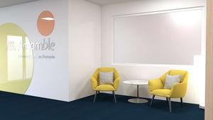 Aménagement intérieur de bureaux de 200 mètres carrés à Bucarest thumbnail