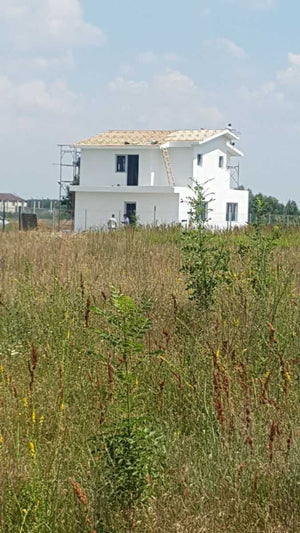 Application d'enduit décoratif siliconé pour la maison en métal à Domnesti thumbnail