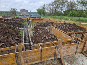 Armature et poutres de fondation pour une maison de plain-pied de 130 m2 dans le département d'Ilfov, à Snagov thumbnail