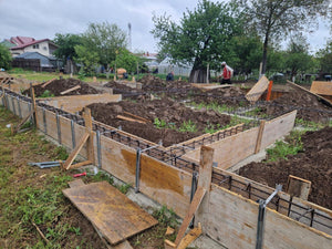 Armature et poutres de fondation pour une maison de plain-pied de 130 m2 dans le département d'Ilfov, à Snagov thumbnail
