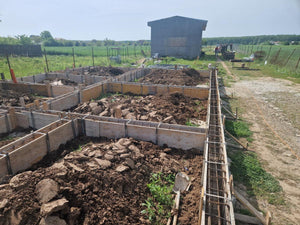 Armature et poutres de fondation pour une maison de plain-pied de 130 m2 dans le département d'Ilfov, à Snagov thumbnail