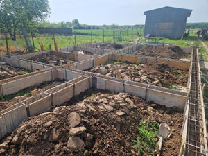 Armature et poutres de fondation pour une maison de plain-pied de 130 m2 dans le département d'Ilfov, à Snagov thumbnail