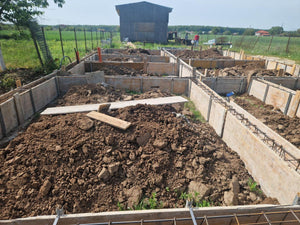 Armature et poutres de fondation pour une maison de plain-pied de 130 m2 dans le département d'Ilfov, à Snagov thumbnail