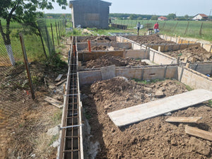 Armature et poutres de fondation pour une maison de plain-pied de 130 m2 dans le département d'Ilfov, à Snagov thumbnail