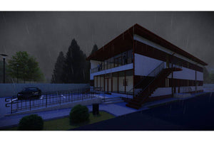 Construction Bâtiment en Metal Commercial sur 1 Étage 007 - image modèle de bâtiment 7 thumbnail