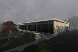 Bâtiment Métallique Commercial Rez de Chaussée Modèle 006 - photo modèle de bâtiment 5 thumbnail