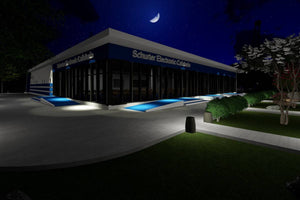 Bâtiment Métallique Commercial Rez de Chaussée Modèle 006 - photo modèle de bâtiment 7 thumbnail