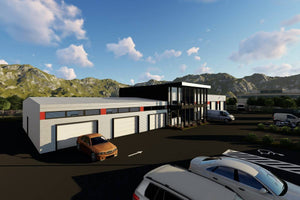 Construction Bâtiment Métallique Commercial à 1 Étage 005 - modèle de bâtiment photo 2 thumbnail