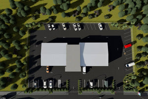 Construction Bâtiment Métallique Commercial à 1 Étage 005 - modèle toit bâtiment photo thumbnail