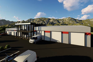 Construction Bâtiment Métallique Commercial à 1 Étage 005 - modèle de bâtiment photo 3 thumbnail