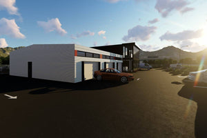 Construction Bâtiment Métallique Commercial à 1 Étage 005 - modèle de bâtiment photo 8 thumbnail