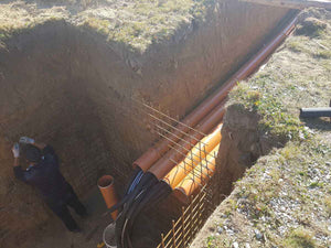 Construction d'une chambre technique souterraine pour la distribution du collecteur d'eau thumbnail