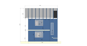 Dalle de fondation coulée mécaniquement pour une maison à étages à Bucarest thumbnail