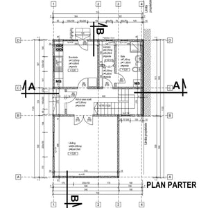Dalle de fondation coulée mécaniquement pour une maison à étages à Bucarest thumbnail