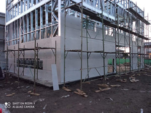 Maison en structure métallique à Otopeni, revêtement extérieur en fibrociment thumbnail