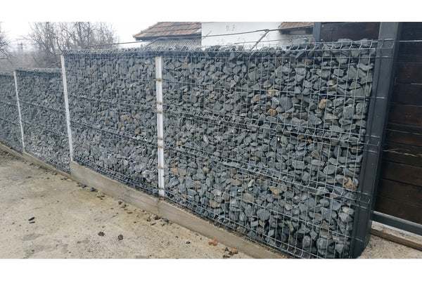 Clôture de Maison Gabion en Treillis Soudé Galvanisé GA13 - modèle de clôture photo 10