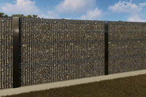 Clôture de Maison Gabion en Treillis Soudé Galvanisé GA13 - modèle de clôture photo 3 thumbnail