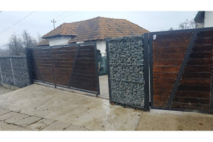Clôture de Maison Gabion en Treillis Soudé Galvanisé GA13 - modèle de clôture photo 8 thumbnail