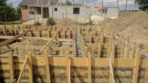 Coffrage, armature et coulée de la fondation pour le projet clé en main de la maison de 72 mètres carrés
 thumbnail