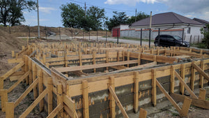 Coffrage, armature et coulée de la fondation pour le projet clé en main de la maison de 72 mètres carrés
 thumbnail