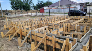 Coffrage, armature et coulée de la fondation pour le projet clé en main de la maison de 72 mètres carrés
 thumbnail