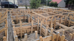 Coffrage, armature et coulée de la fondation pour le projet clé en main de la maison de 72 mètres carrés
 thumbnail