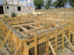 Coffrage, armature et coulée de la fondation pour le projet clé en main de la maison de 72 mètres carrés
 thumbnail