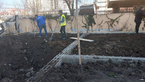 Compactage de la fondation pour la structure métallique de la halle de 480 mètres carrés thumbnail