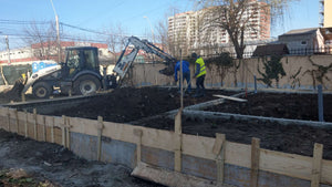 Compactage de la fondation pour la structure métallique de la halle de 480 mètres carrés thumbnail