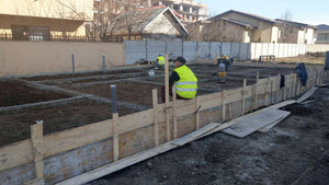 Compactage de la fondation pour la structure métallique de la halle de 480 mètres carrés thumbnail