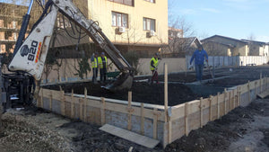 Compactage de la fondation pour la structure métallique de la halle de 480 mètres carrés thumbnail