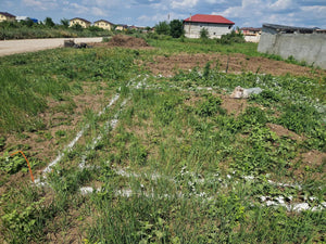 Construction de maison dans le département d'Ilfov, traçage et excavation de la fondation thumbnail