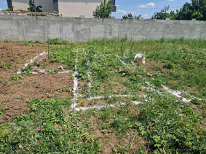Construction de maison dans le département d'Ilfov, traçage et excavation de la fondation thumbnail