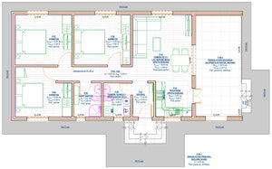Excavation et coulage de béton pour la fondation d'une maison métallique de plain-pied dans le département d'Ilfov thumbnail