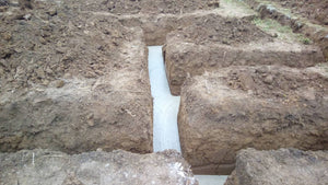 Construction d'une maison en métal de 162 mètres carrés à Snagov, coulée de la semelle de fondation thumbnail
