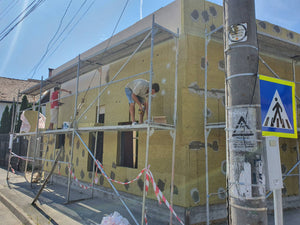 Construction d'une maison en métal de 191 mètres carrés, achèvement de l'isolation thermique des façades thumbnail