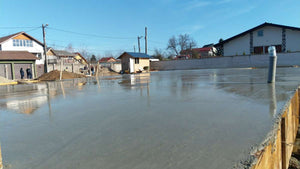 Construction de la fondation pour une maison sur structure métallique à Saftica thumbnail