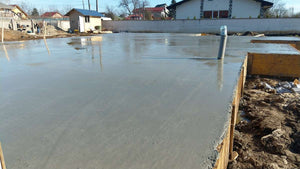 Construction de la fondation pour une maison sur structure métallique à Saftica thumbnail