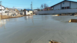 Construction de la fondation pour une maison sur structure métallique à Saftica thumbnail