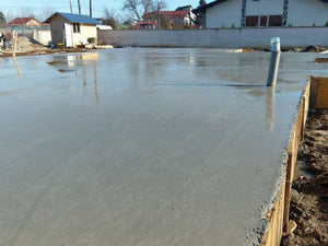 Construction de la fondation pour une maison sur structure métallique à Saftica thumbnail