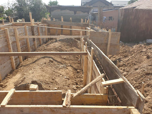 Construction de la fondation pour un projet de maison sur structure métallique thumbnail
